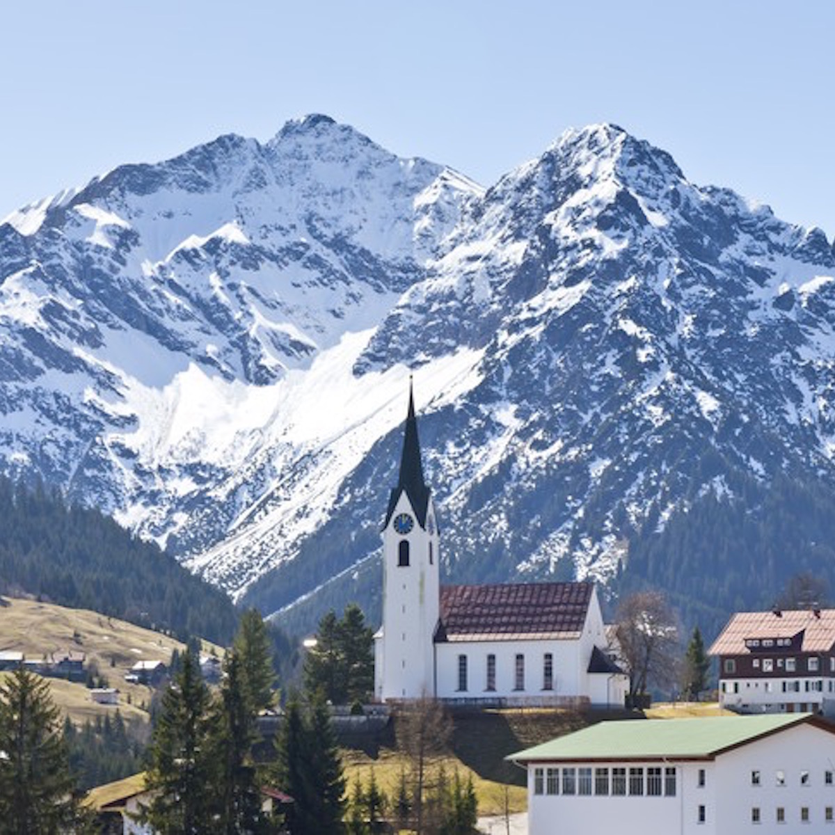 Kleinwalsertal-Hirschegg-Kirche